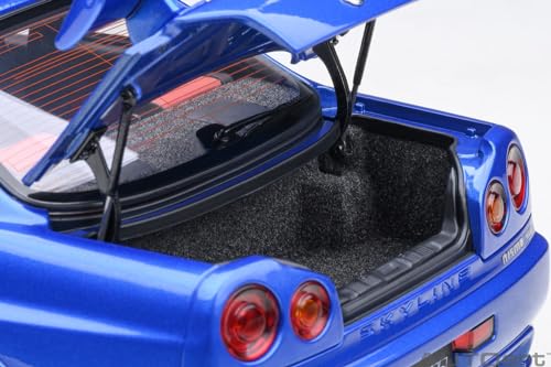 AUTOart 1/18 Scale Nismo R34 GT-R Z-tune Bayside Blue Finished Product