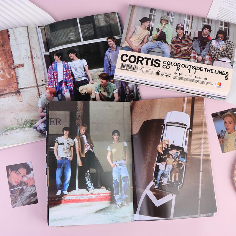 1Set Kpop Cortis Début Album Électronique Wvs Ver Cartes Lomo Martin James Keonho Cartes Selfie Juhoon Seonghyeon Cadeaux pour Fans