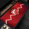 FK Crvena zvezda mouse pad, rubber base, esports desk mat, mouse pad for gamers and office use, gaming desk , easy to clean mat