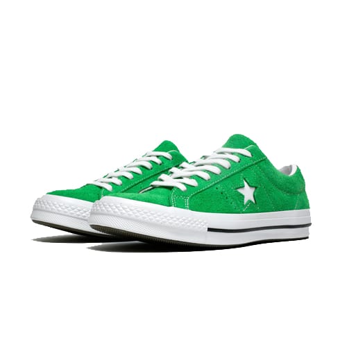 One Star Converse Ox 'Green Suede' 161240C