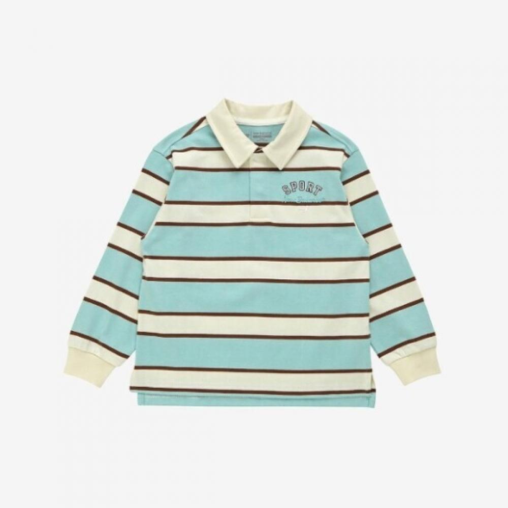 New Balance Kids Long Sleeve T shirT Rugby sTripe Nk9be3107u 84 120