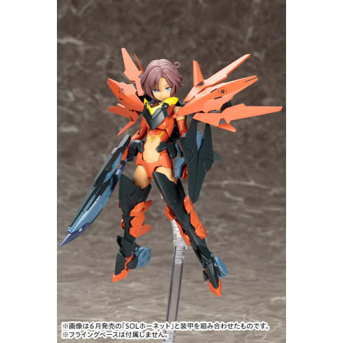 Megami Device SOL Road Runner 1/1 scale plastic model, approximately 140mm tall