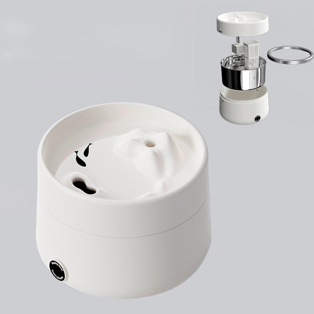 Haustier-Wasserspender Leiser Automatischer Haustier-Wasserspender Futterspender