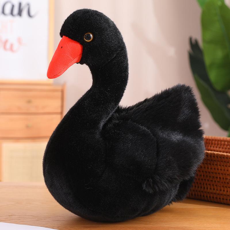 Simulated Bird Doll Swan Peacock Eagle Flamingo Zoo Gift Scenic Ornament