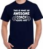 26 Awesome Coach T-Shirt Mens Rugby Football Cricket Athletics Tennis Swimming Unisex T-Shirt