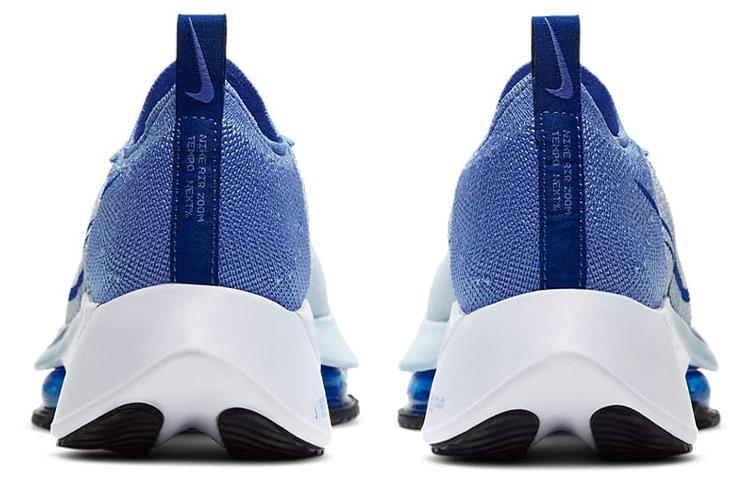Nike Air Zoom Tempo NEXT% Flyknit 'Blue White' Women's CI9924-400