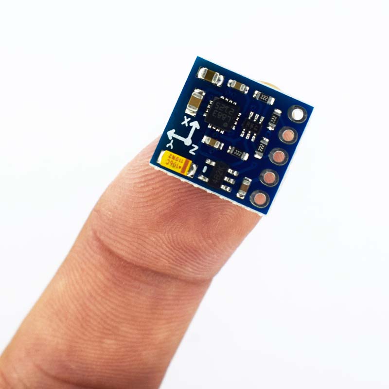 GY-271 QMC5883L 3V-5V Tre 3 Trippelakse Magnetfeltkompass Magnetometersensormodul For Arduino IIC-kort