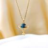 Starry Sky Stone Pendant Necklace: Elegant & Versatile Women's Jewelry Accessory
