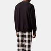 Calvin Klein Minimalist Comfortable Versatile Casual Long Sleeve Sweatshirt Men tops Black NM2841-001