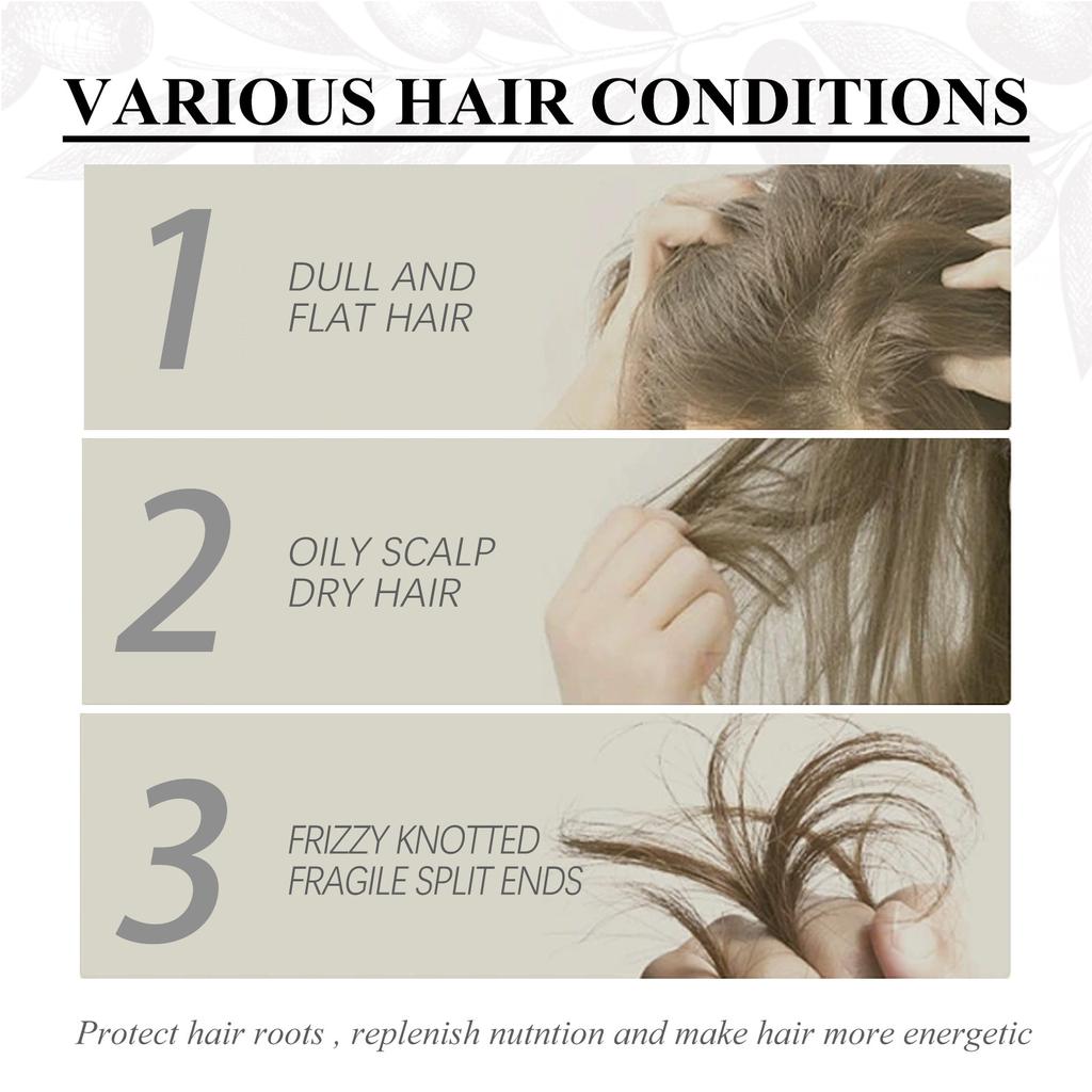 Deeply Moisturizing Hair Mask for Smooth and Shiny Hair - Repairs Frizz, Split Ends, and Damaged Hair