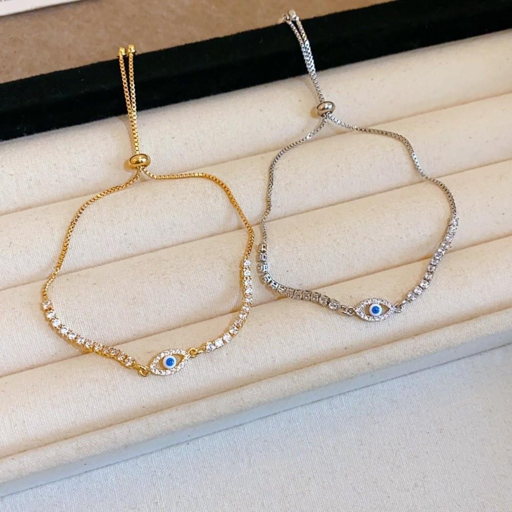 Devil's Eye Glaze Devil's Eye Bracelet Luxury Vintage Banquet Clothes Jewelry  Party Favors