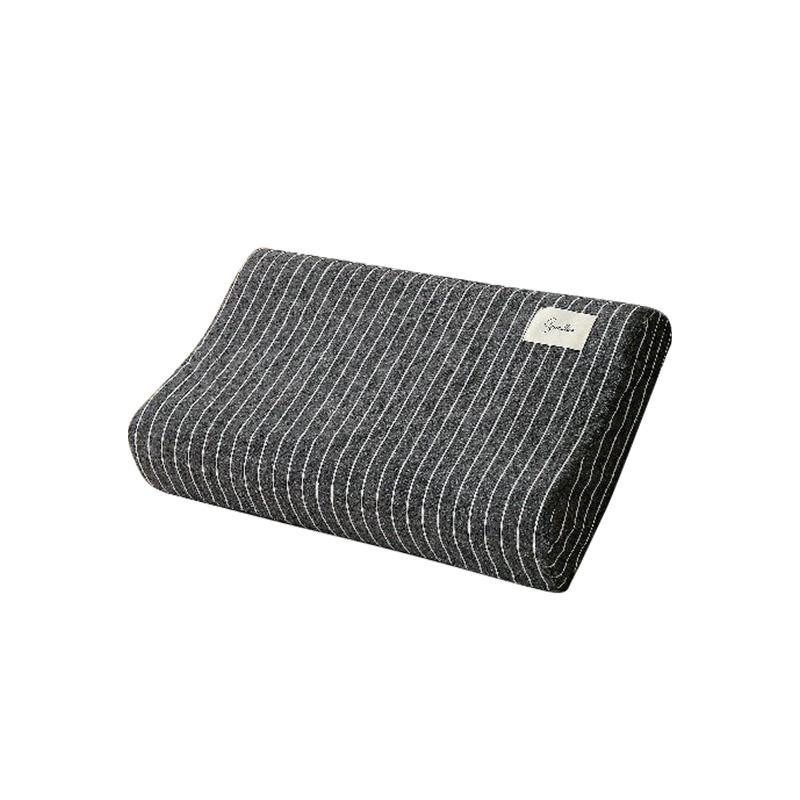 1PC Water Washed Cotton Soft 30x50cm Memory Rubber Pillow Latex Pillowcase Home Supplies Pillow Case Thick Pillow Cover