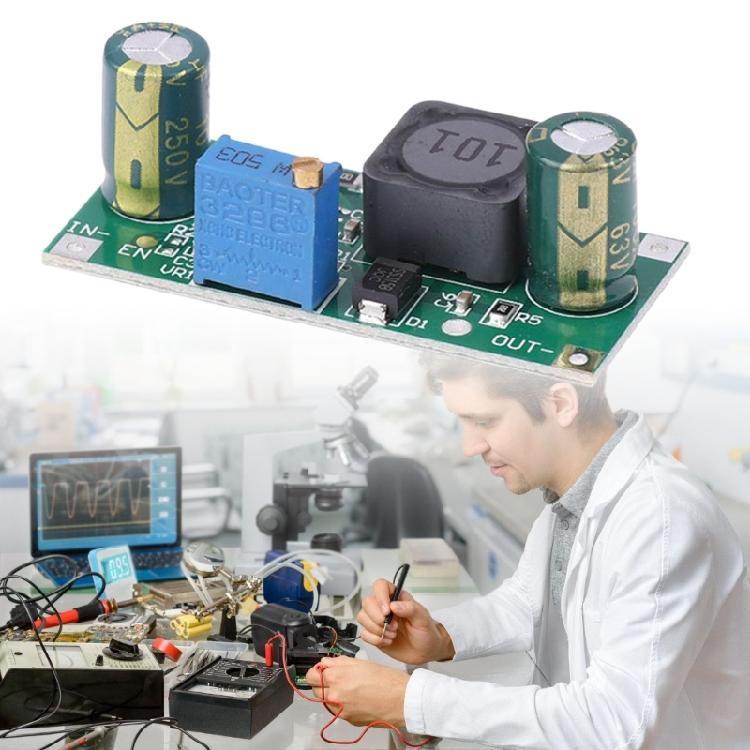 High Efficiency Converters Board Adjustable Output Voltages 1.8V/3.3V/5V/12V Builts In Multiple Protections for Energy Systems