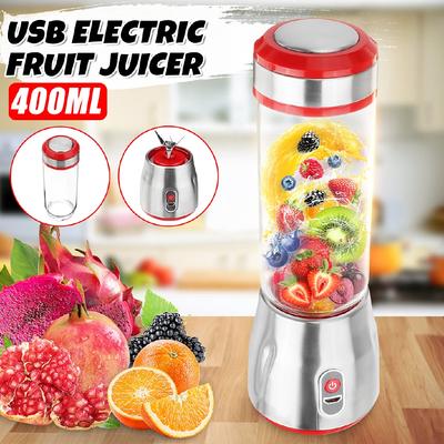 500ml 6 Klingen Mini Tragbarer USB Elektrischer Fruchtentsafter Mixer Maker Saft Shaker