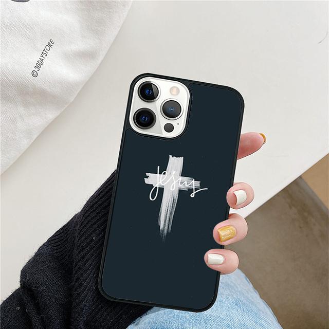 Jesus Mobile Phone Cases Cover For iPhone 17 Air 16 15 14 12 13 11 Pro MAX apple Plus Coque
