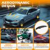 Universal ABS Intelligent Electric Lift Spoiler Led Light Trunk Wing Lip Car Modification Trunk Car Wing For Hatchback Sedan