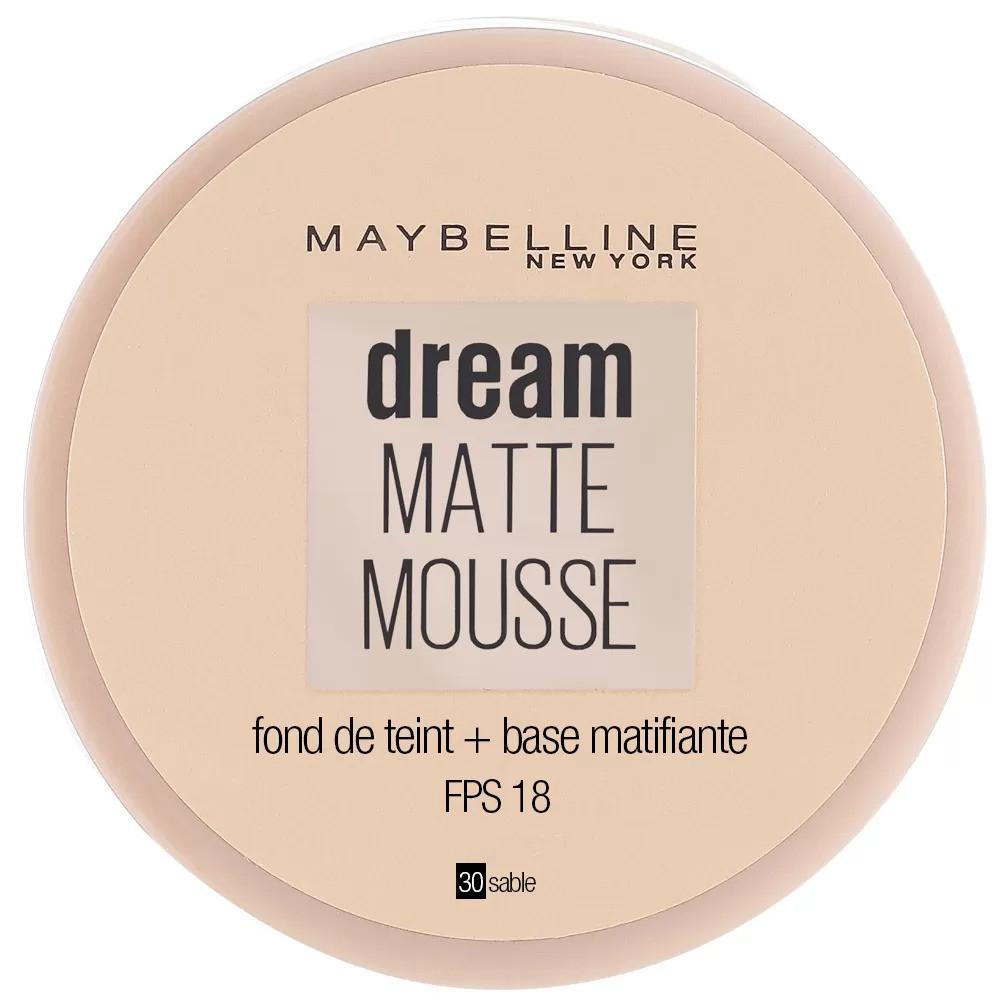 MAYBELLINE NEW YORK Podkład w piance Dream Mat + baza matująca - 
