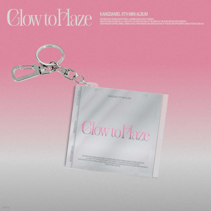 

KANGDANIEL - 6th Mini Album: Glow to Haze [MINI CD KEYRING Ver.]