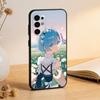Rem R-Re Anime Z-Zero  Phone Case For Samsung S25,S24,S21,S22,S23,S30,Ultra,S20,Plus,Fe,Soft Silicone Black Cover