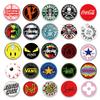 102 Trendy Brand Graffiti Stickers Suitcase Car Skateboard Notebook Graffiti Stickers Waterproof