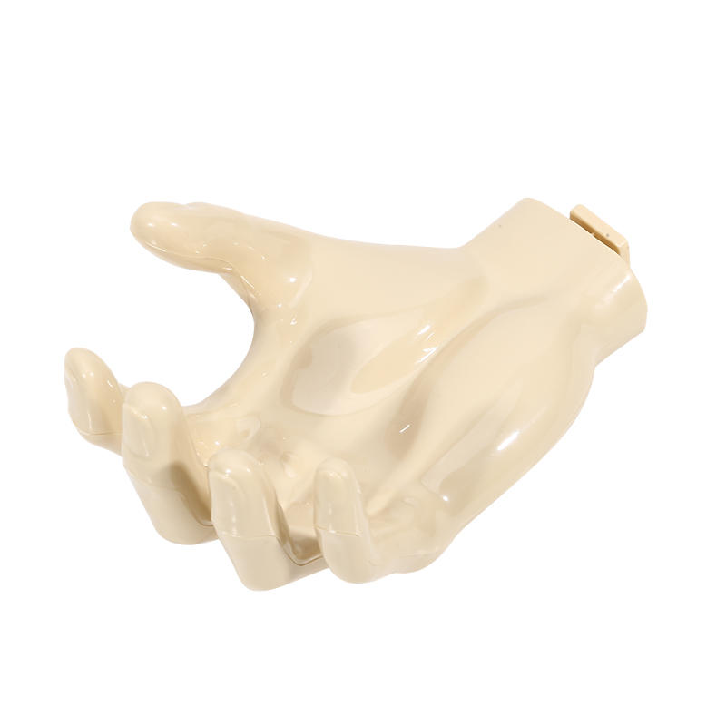 

Creative Palm-Shaped Wall Hooks Adhesive & Nail-Free ABS Plastic Hooks for Damage-Free Hanging One Size