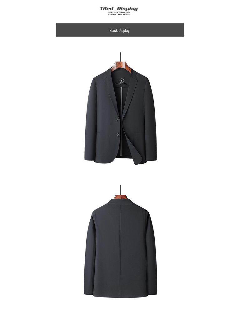 Ice Silk Sun Protection Blazer for Young Men - Summer 2025