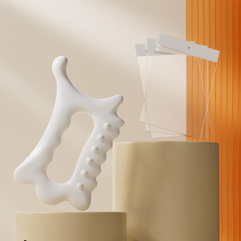 Manual Face Body Massagers Resin Roller Stick Enhances Blood Flow Reduces Puffiness Fatigue Handheld Gua Sha Board