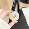 Colorful Heart Rhinestone Phone Holder: Magnetic, Retractable, Portable Finger Ring