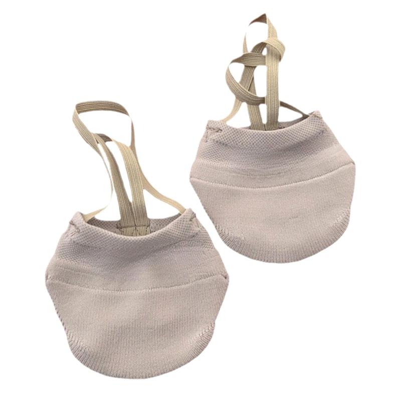 Rhythmic Gymnastics Soft Half Socks Art Gym Dance Shoes Professional Competition Sole Socks Protect Foot Elastic Dance Shoes