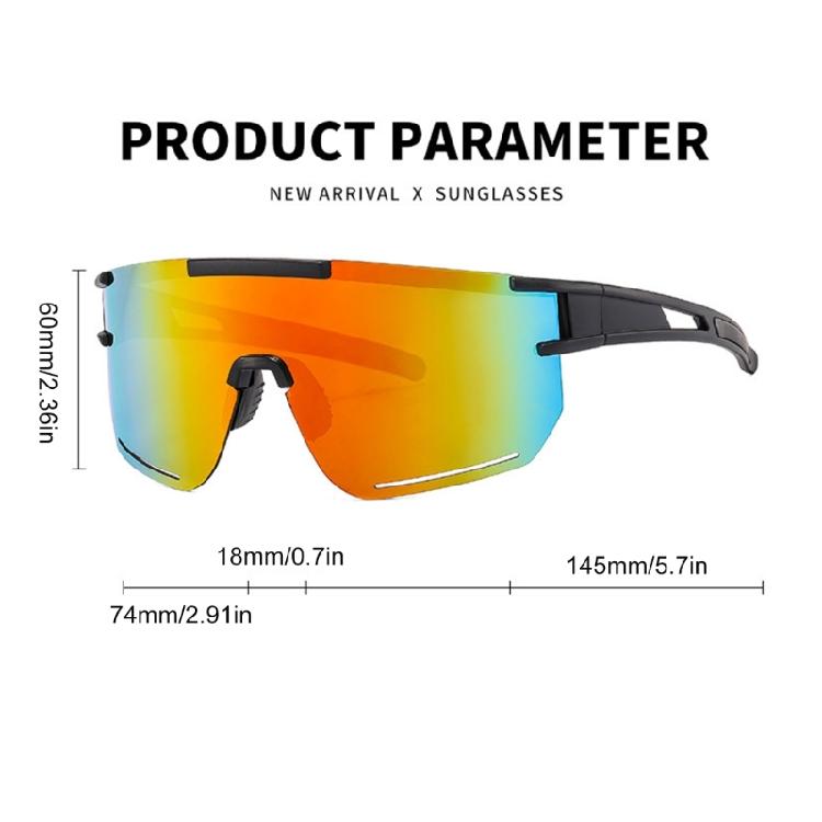 Okulary przeciwsłoneczne do jazdy na rowerze Modne Okulary przeciwsłoneczne Wiatroodporne Stylowe Okulary dla Mężczyzn i Kobiet Unisex Okulary z Ochroną UV