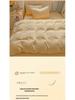 Winter Plush Velvet Bedding Set: Flannel Fleece Sheets & Teddy Duvet Cover