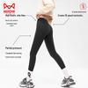 MiiOW Women's Fleece-Lined Compression Stirrup Leggings