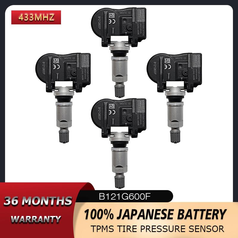 B121G600F TPMS 433MHz for PEUGEOT SAAB LOTUS CARS 3 Eleven Elise Evora Exige 12825085 B121G600F Tire Pressure Sensor Auto Parts 1 SET (4PCS)