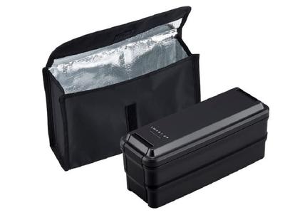 OSK Lunch Box with Cold Storage Case Two-tier BLW-38HE