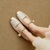 Women S Retro Versatile Mary Jane Shoes Lightweight Casual Shoes