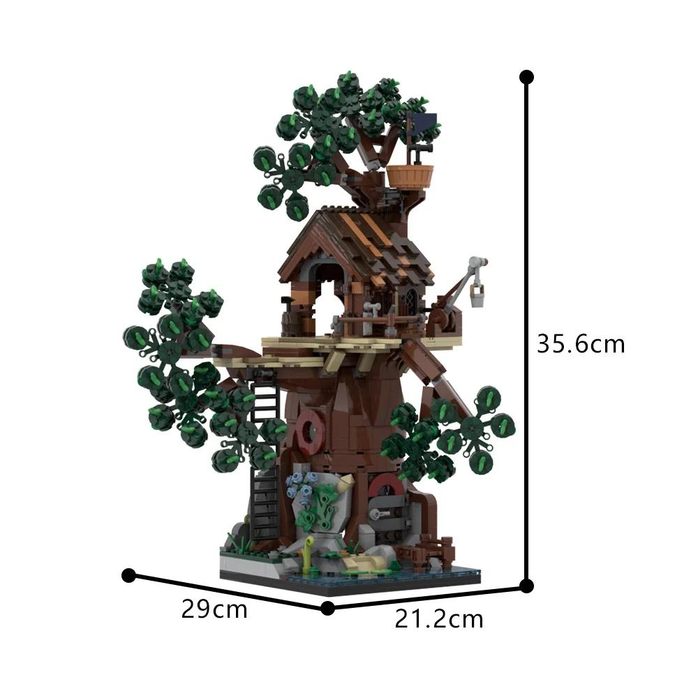 Gobricks MOC Woodland Retreat Tree House Building Blocks
