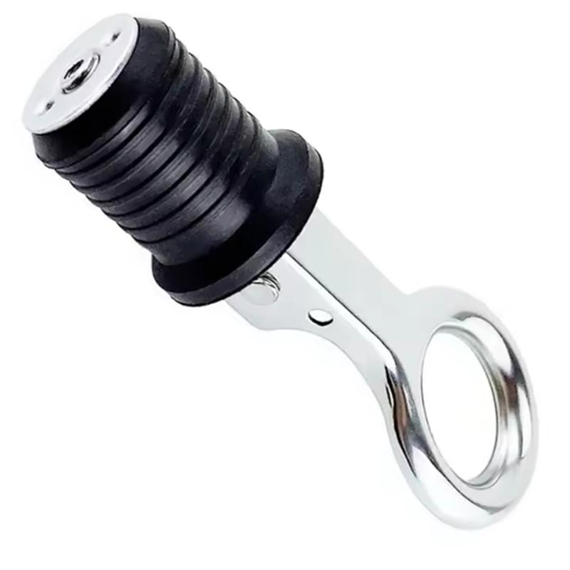 Stainless Steel Drain Plugs Marine Adjustable Snap Tight Plug For Speed Boat Kayak Motorboat Accessories 25Mm