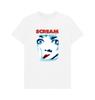 PREMIUM OFFICIAL Scream Scream Official Movie Poster Graphic White T-Shirt