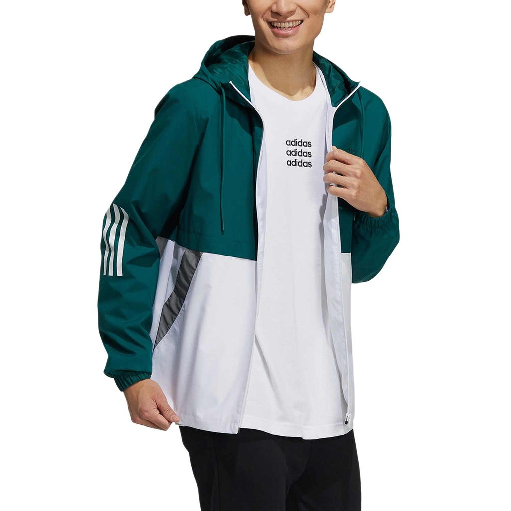 adidas Neo Jacken Herren Grün Mit Kapuze Moderat Andere HF1588
