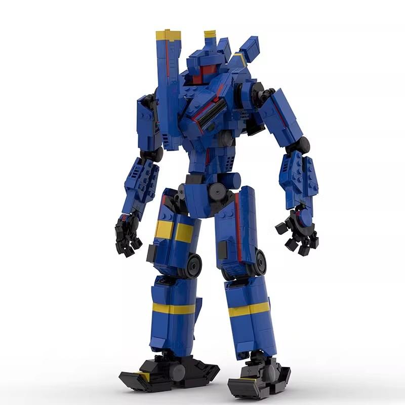 Bricklink MOC Pacifics Mecha Movie Technical Robot Sets Action Figures Mechanical Warrior Creative Building Blocks Kid Toys Gift