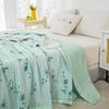 Air Condition Thin Blanket Summer Quilt Cover Cool Summer Cotton Quilt King Size Lace Free Shipping Down Blue Bedding Set Washed