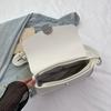 New niche design popular fashion lock mail carrier bag shoulder crossbody versatile women's bag