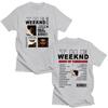 TheWeeknd Album Hurry Up Tomorrow T-shirts Vintage HURRY UP TOMORROW Women/Men Funko Pop Clothing Cotton Y2K New Pattern Tshirt