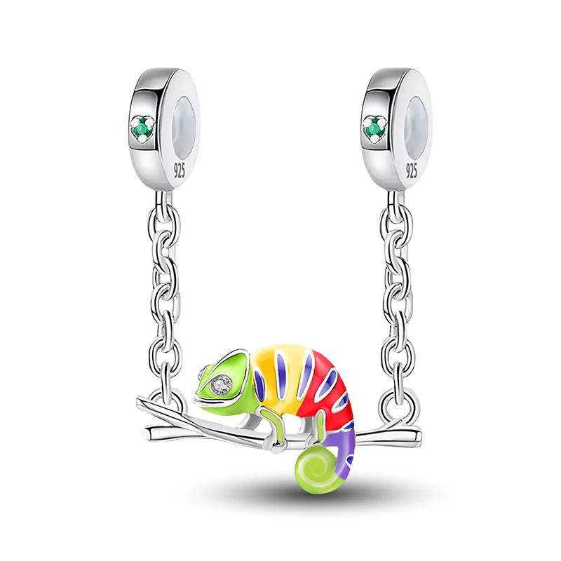 Copper Dinosaur Lizard Puppy Animal Series Bead Diy Bracelet Bangle Making Gift Of High Quality Fine Jewelry