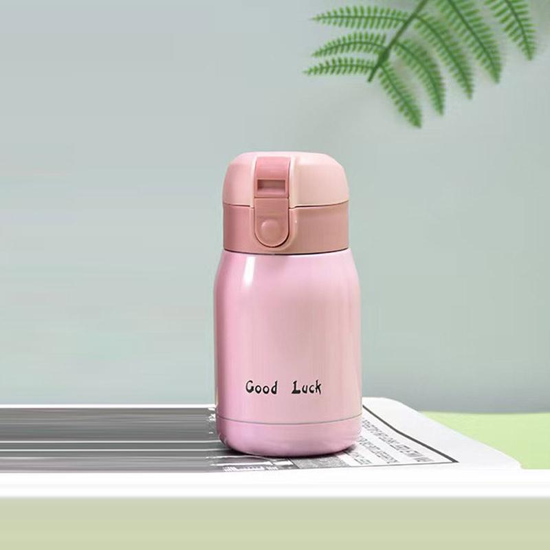 Mini Thermos Cup 200ml/360ml Pocket Cup Stainless Steel Thermal Coffee Mug Vacuum Flask Insulated Hot Water Bottle Kids Gift