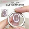 Nagelkunst Katzenauge Magnetwerkzeug Hohlringförmige Glasperle Katzenauge Magnetischer Nagelkunst-Effekt Magnetischer Gel-Nagellack Maniküre-Werkzeuge