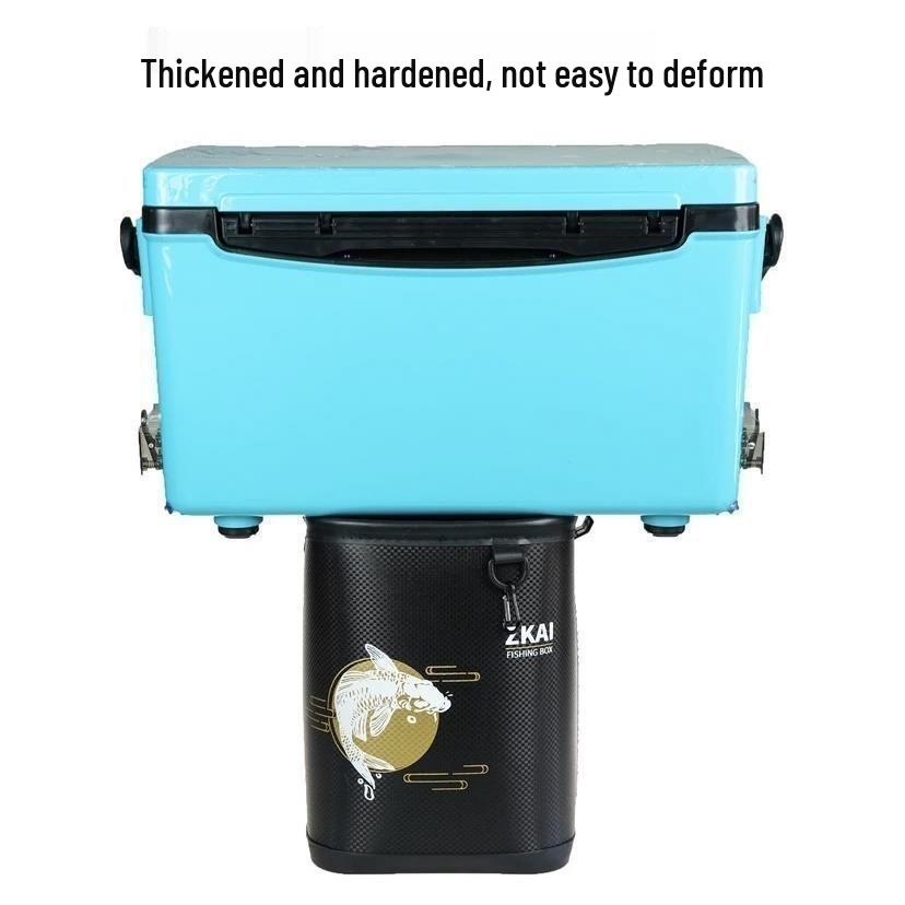 Portable EVA Fishing Bucket: Handheld Live Fish/Hand Washing Storage | Durable Fishing Gear