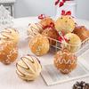 6 Pieces Christmas Ornament Set Festival Tree Decorations Shatterproof Gingerbreads for Holiday Home Decoration