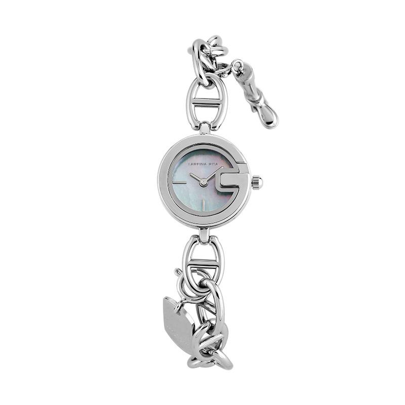 

Легкие роскошные современные простые часы-браслет, элегантные женские модные часы для поездок на работу, двухстрелочные компактные кварцевые часы для женщин