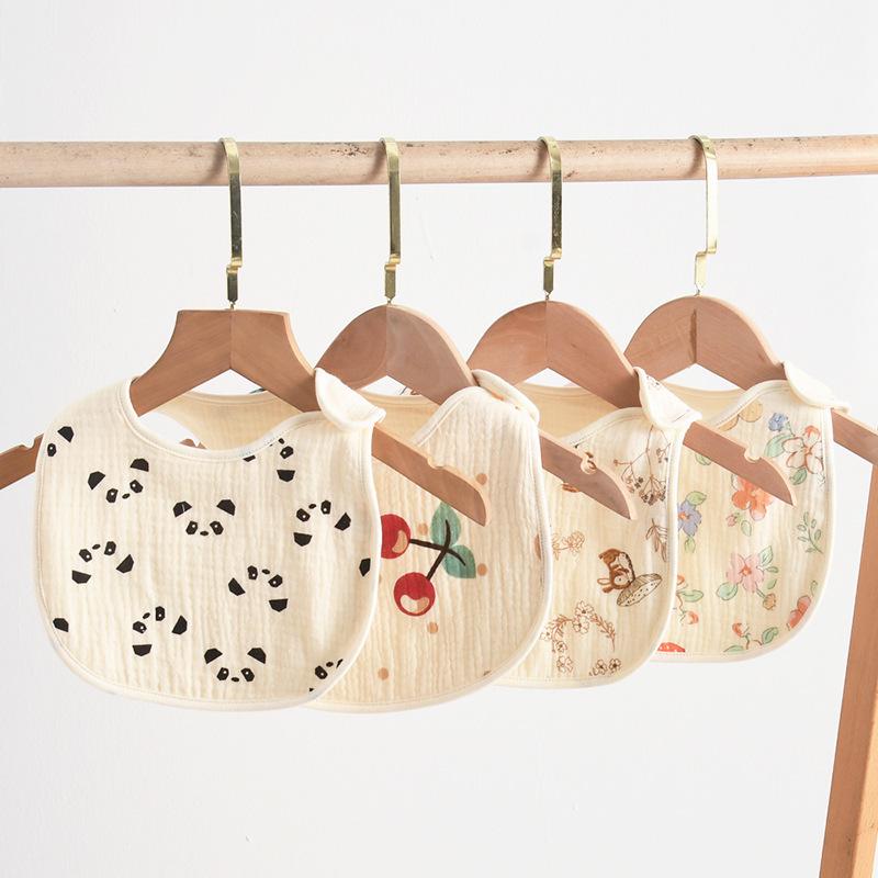 Baby Mull Baumwolle Sabberlätzchen - Neugeborenes & Säugling